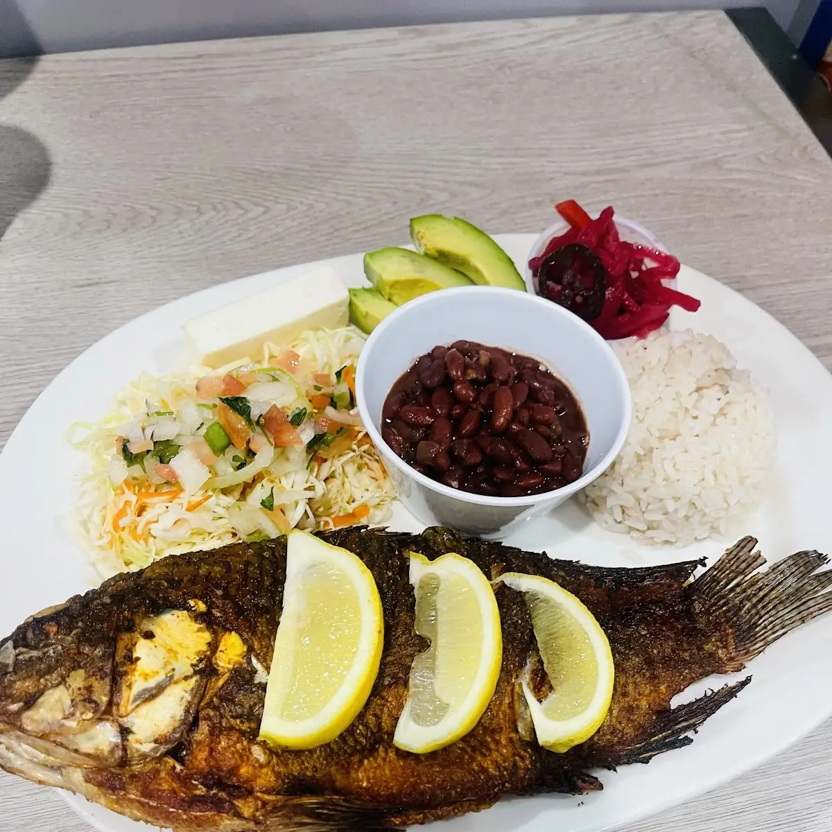 Pescado Frito Tilapia