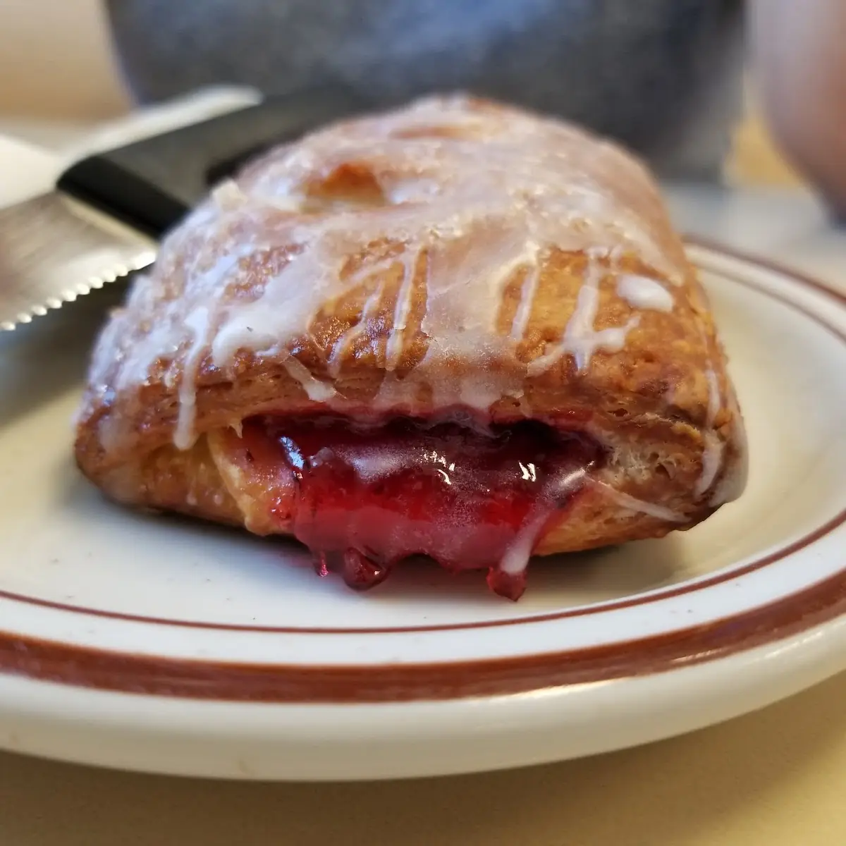 Strawberry Cheese Croissant