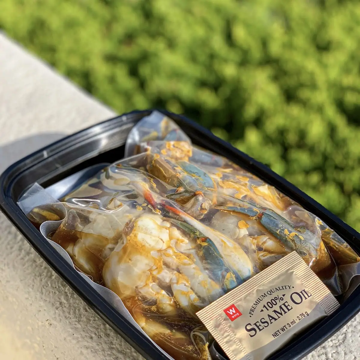 Soy Sauce Marinated Raw Crab