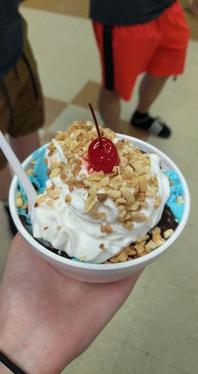 Cookie Monster Sundae