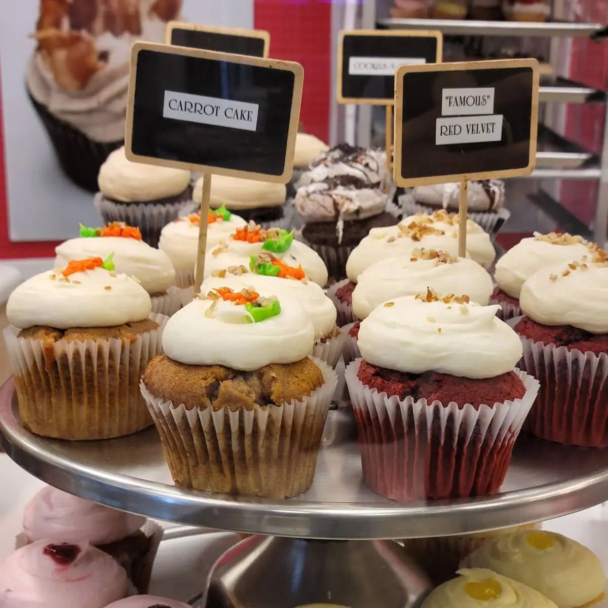 Carrot Cupcake Red Velvet Cupcake