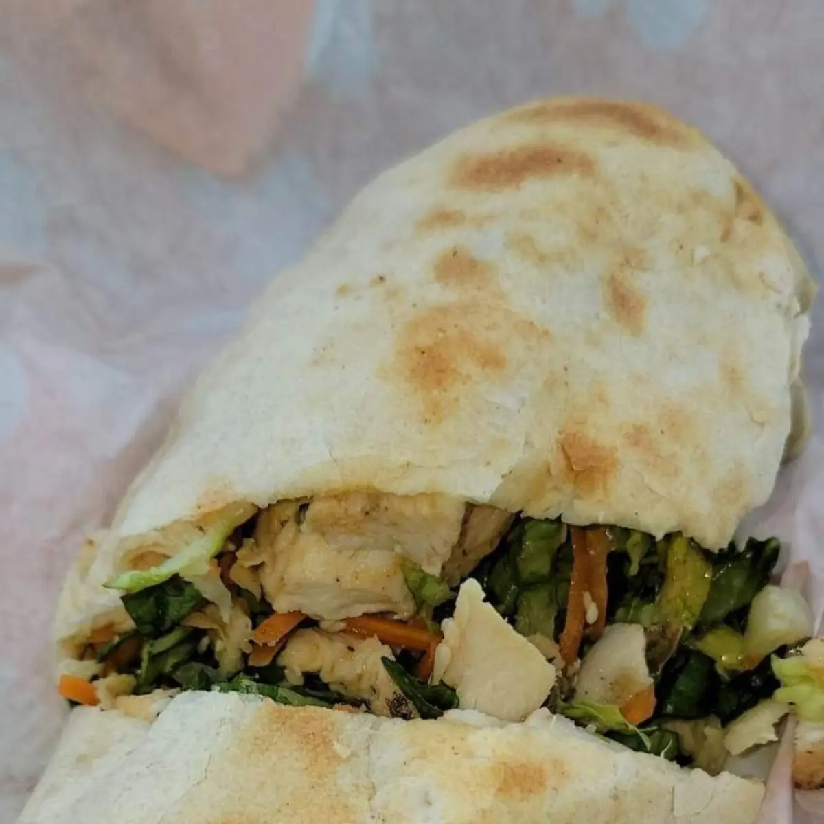 Thai Chicken Wrap