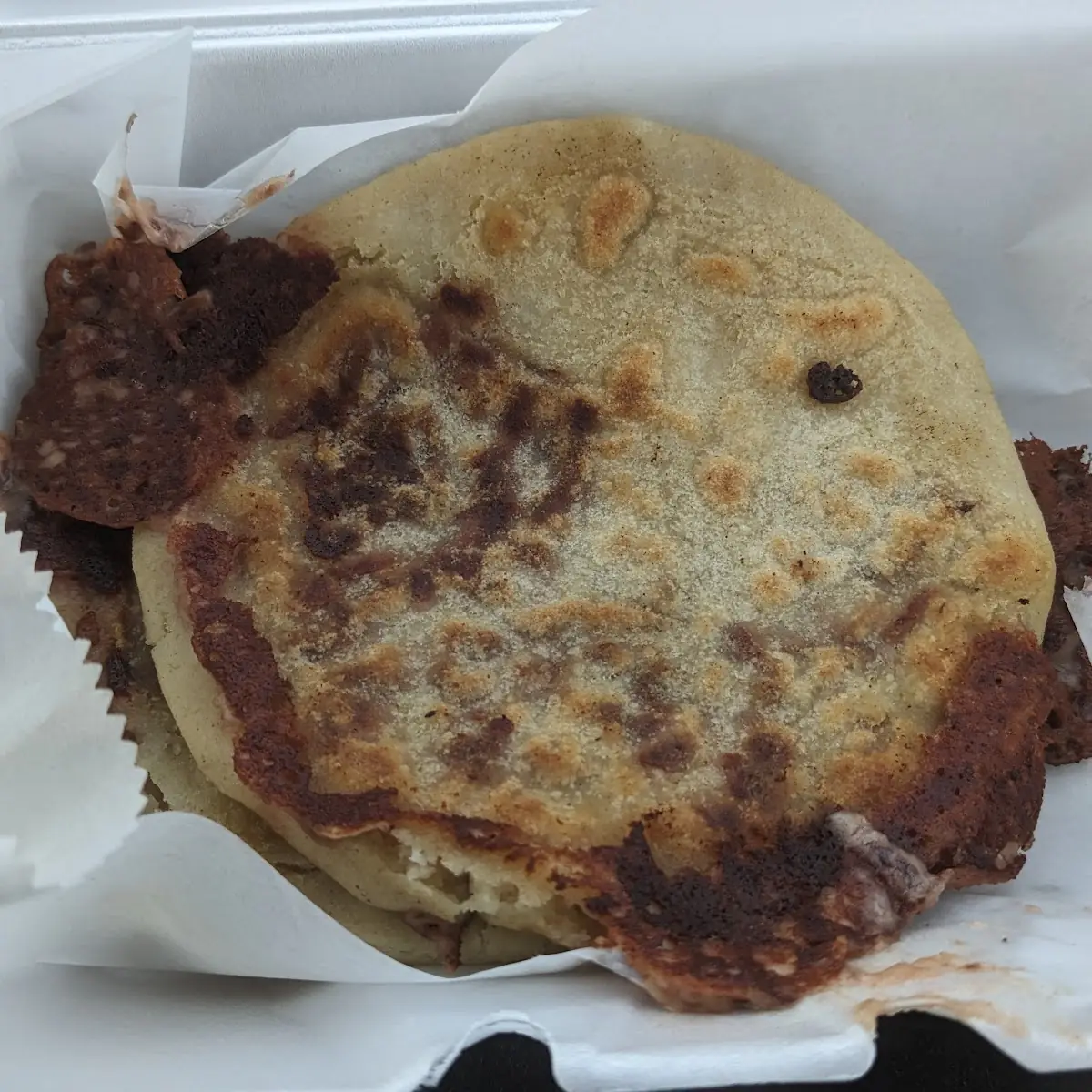 Bean and Cheese Pupusa