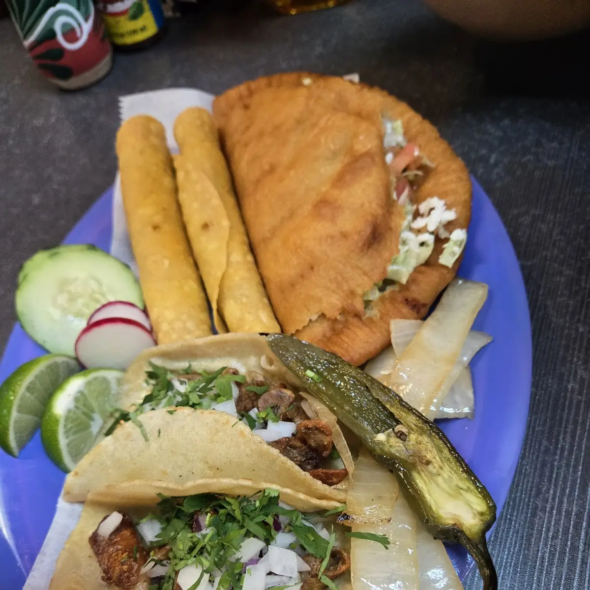 Golden Fried Tacos