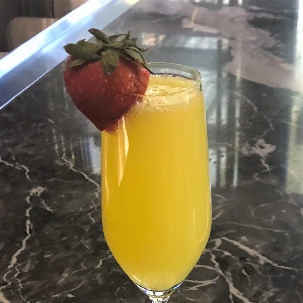 Vanilla Cranberry Mimosa