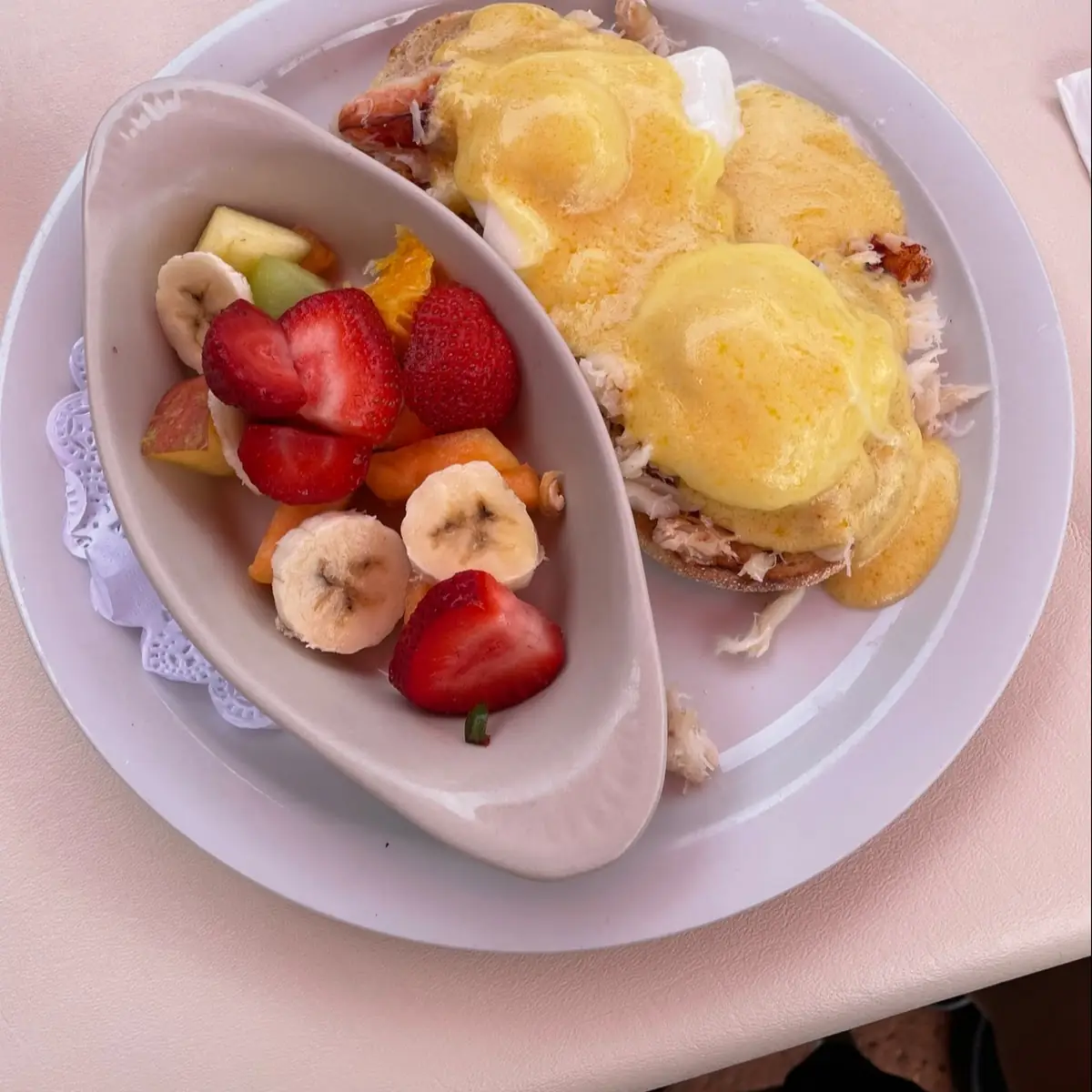 Dungeness Crab Eggs Benedict