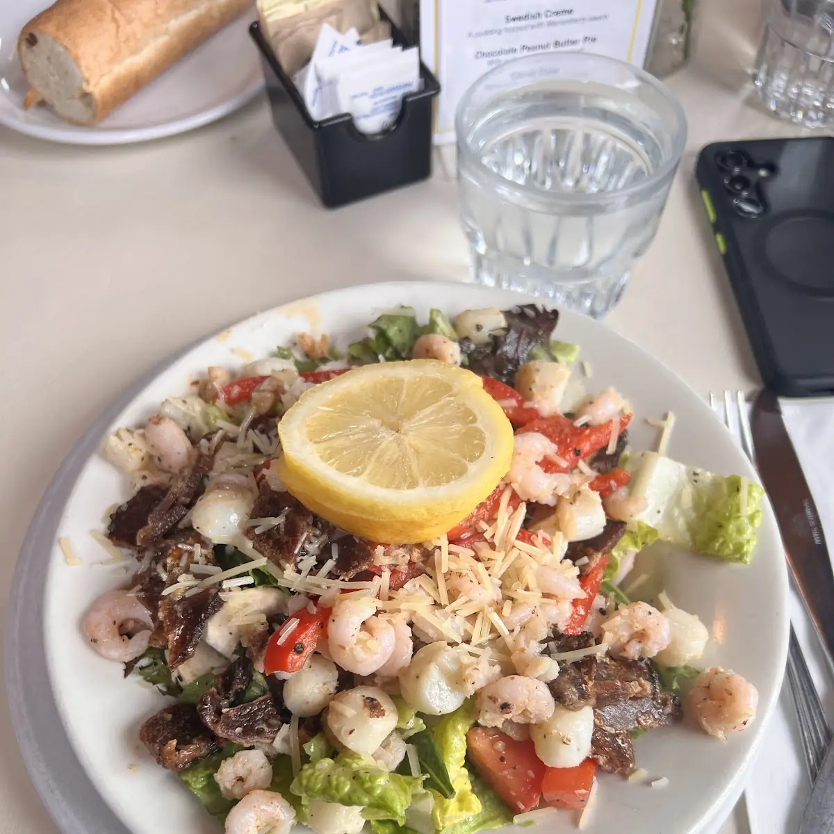Hot Seafood Salad