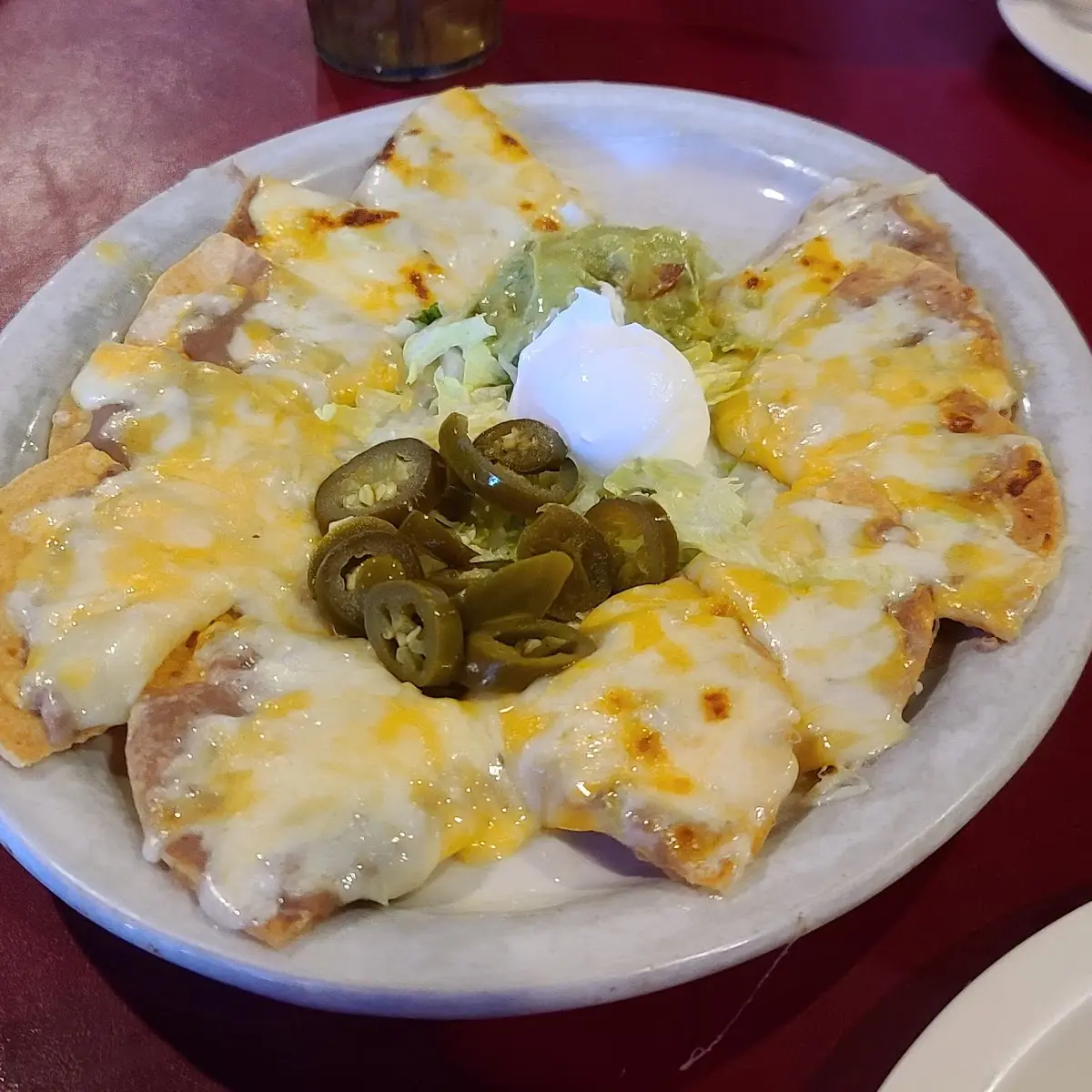 Bean and Cheese Nachos