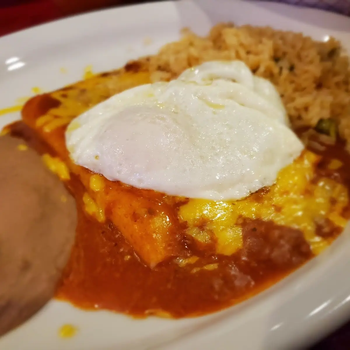 Cheese Enchiladas Rojas