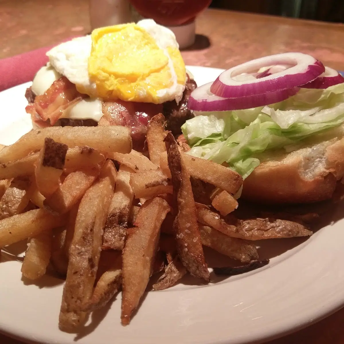 Bacon Egg and Cheeseburger
