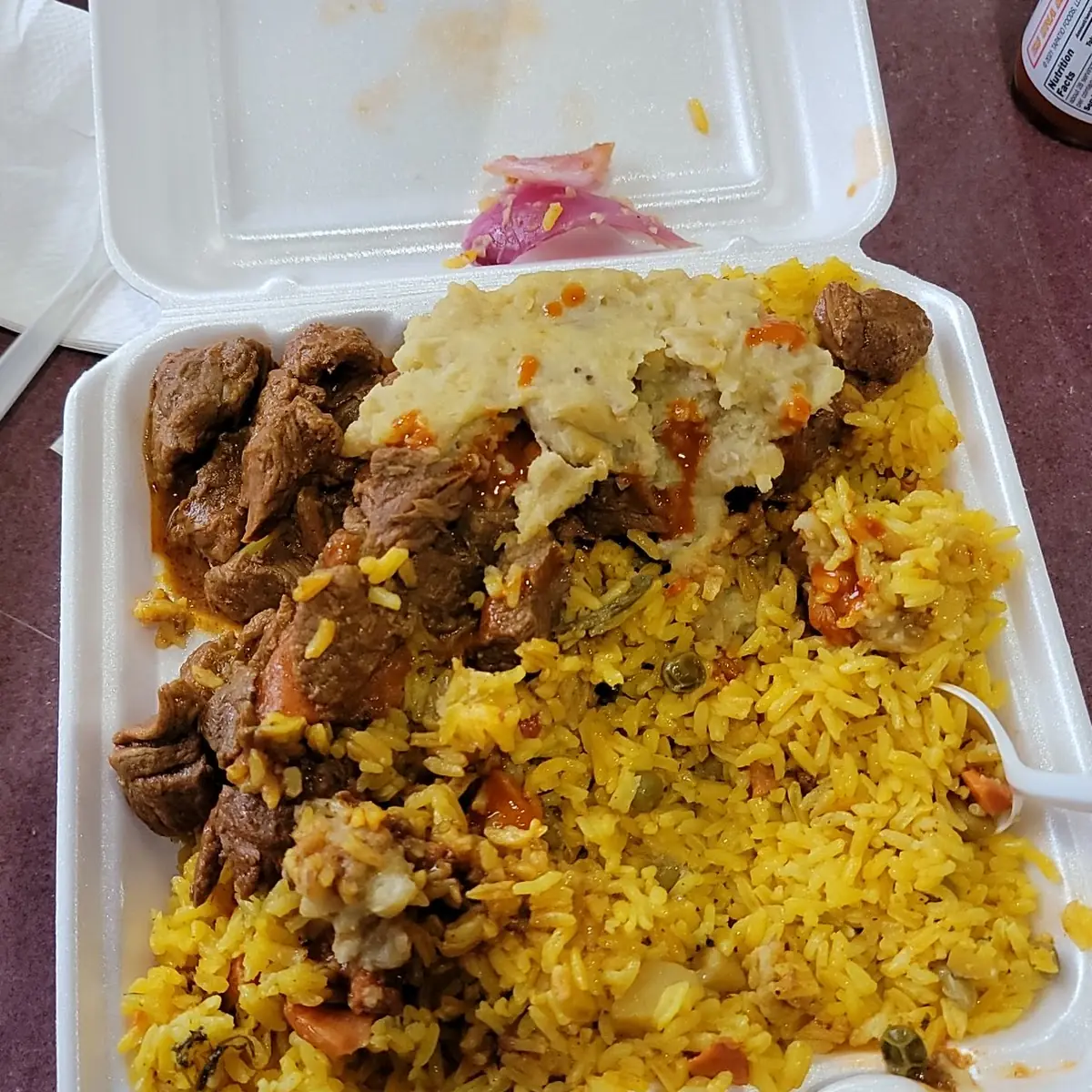 Yellow Rice & Meat