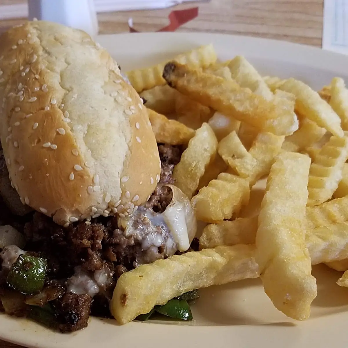 Philly Cheese Steak and Fries