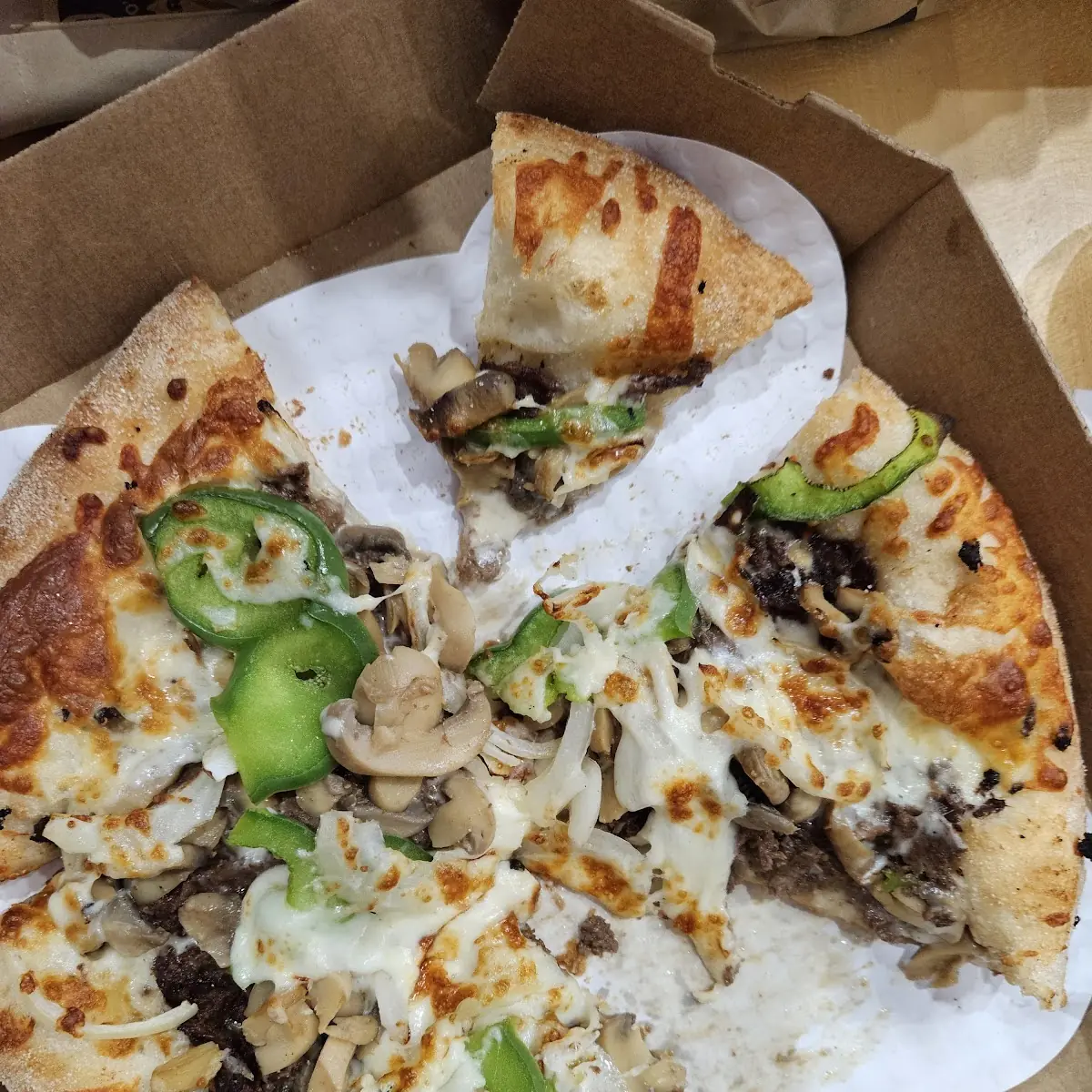 Philly Cheesesteak Pizza