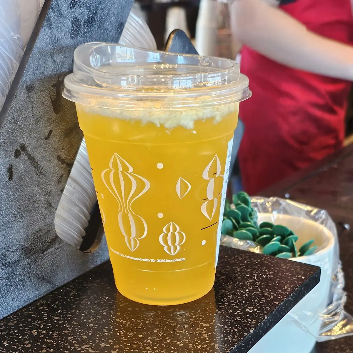 Pineapple Passionfruit Lemonade Starbucks Refreshers Beverage
