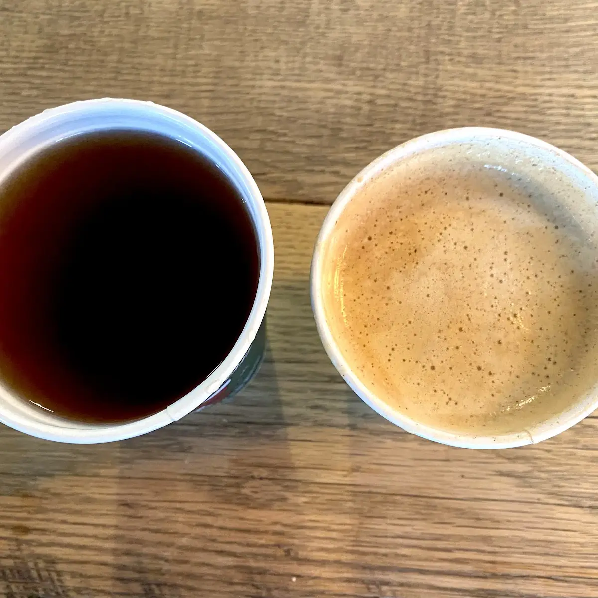 Cranberry Apple Cider and Gingerbread Latte