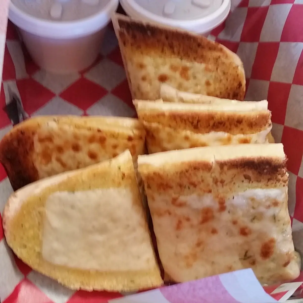 Cheese Bread with Sauce