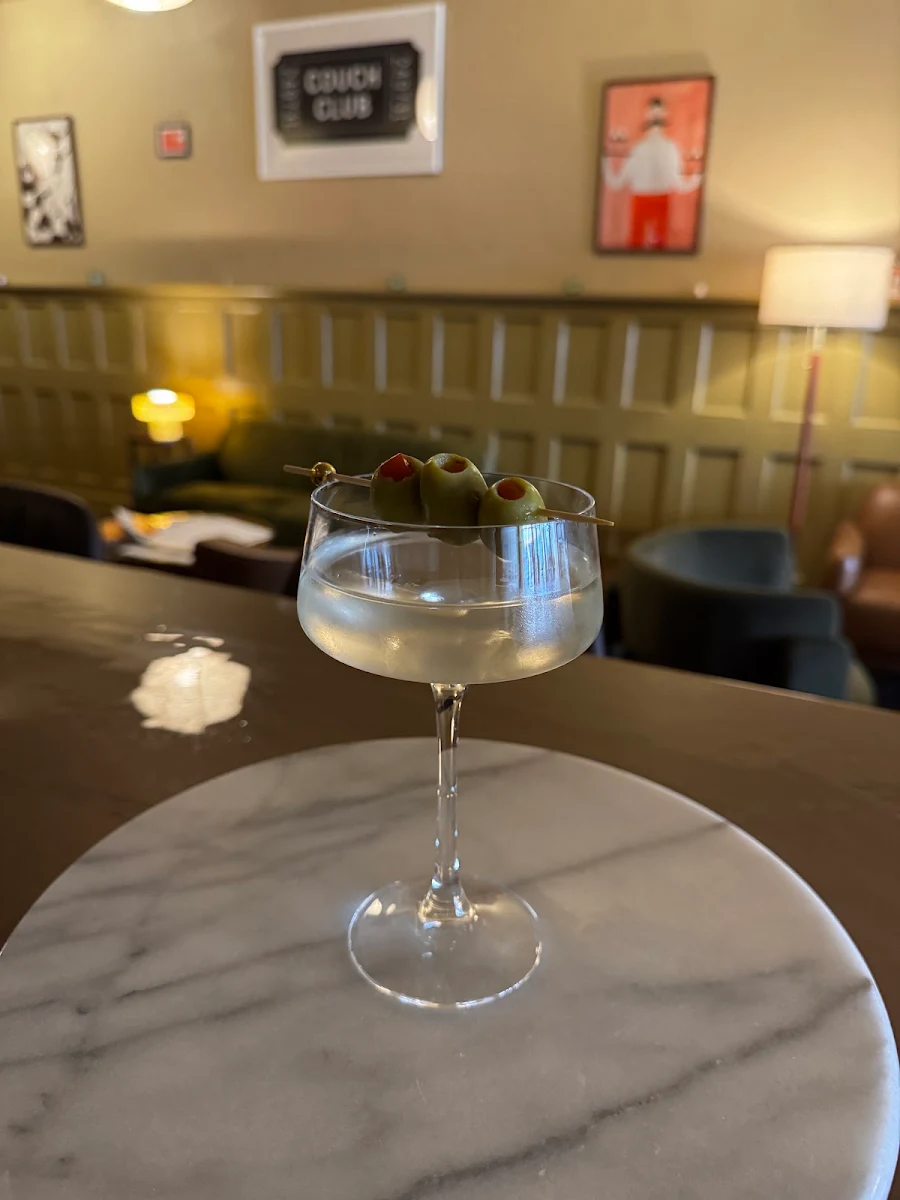 Dirty Martini Spritz