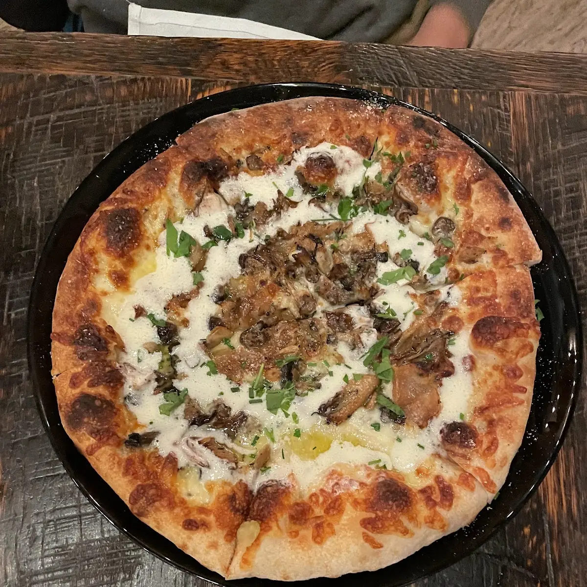 Local Mushroom Flatbread