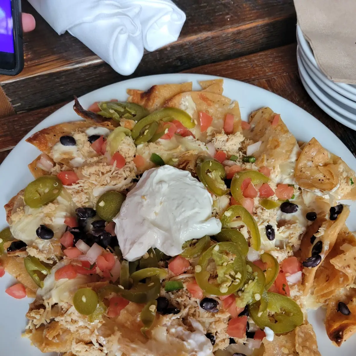 Pulled Chicken Nachos