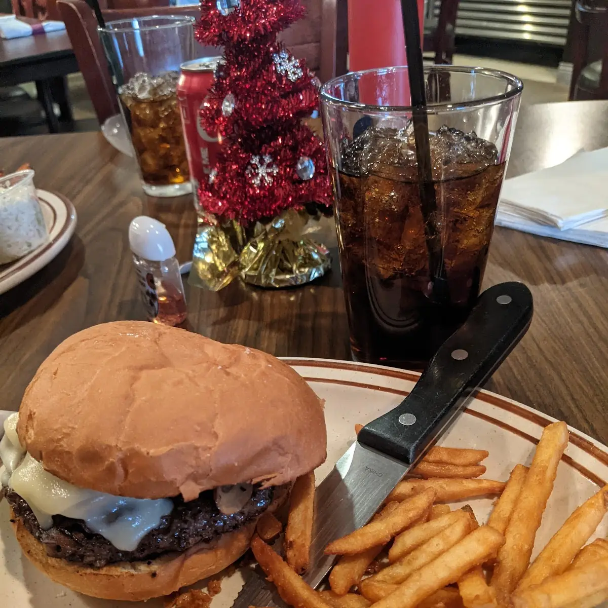Mushroom Swiss Burger
