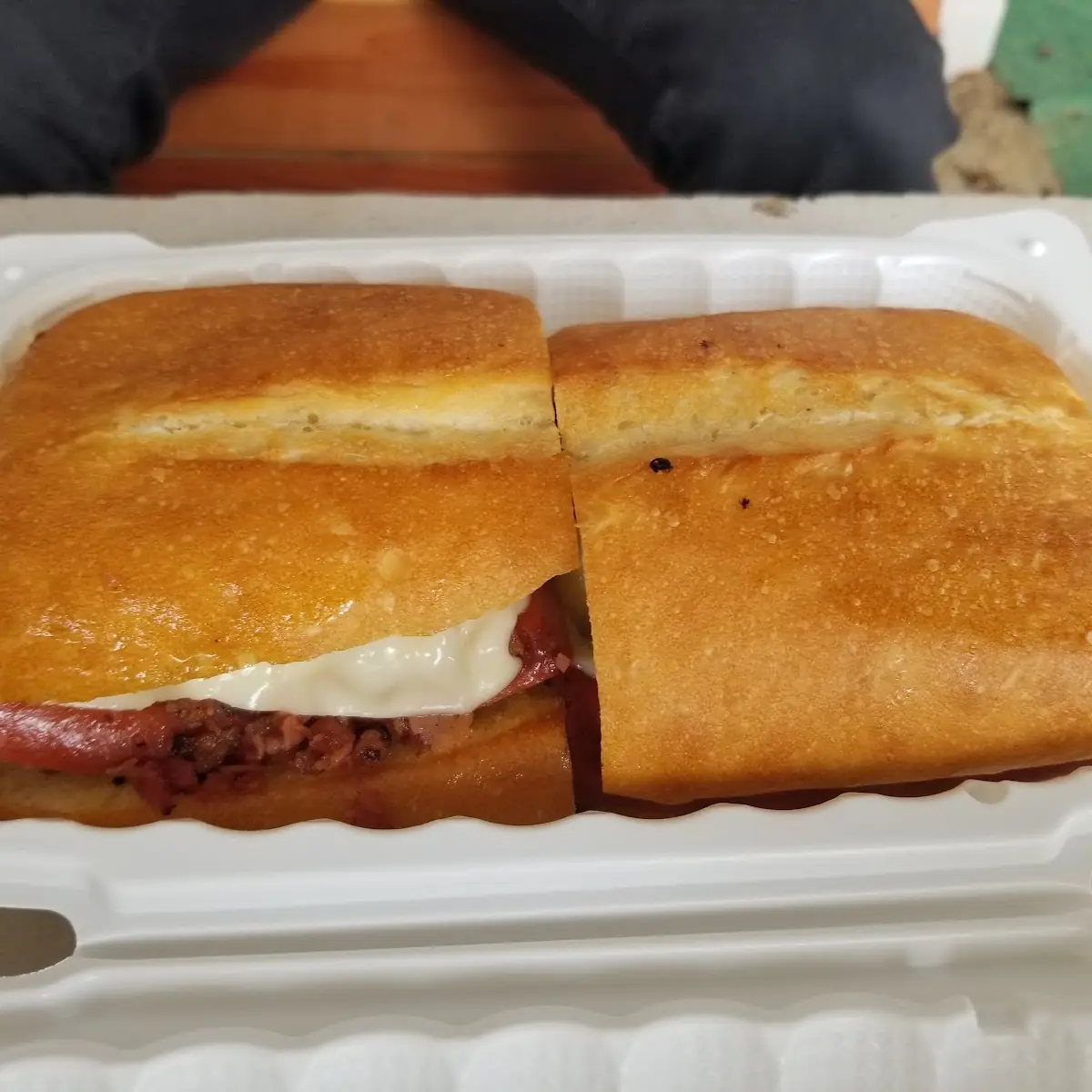 Full Bacon & Cheese Panini Weenie