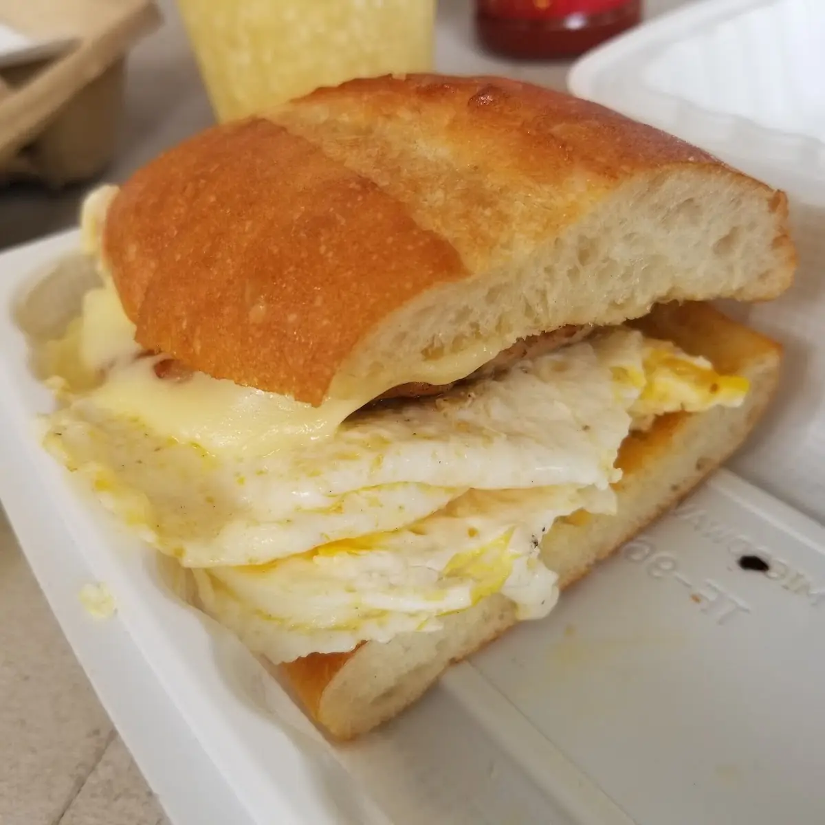 Egg & Cheese Panini
