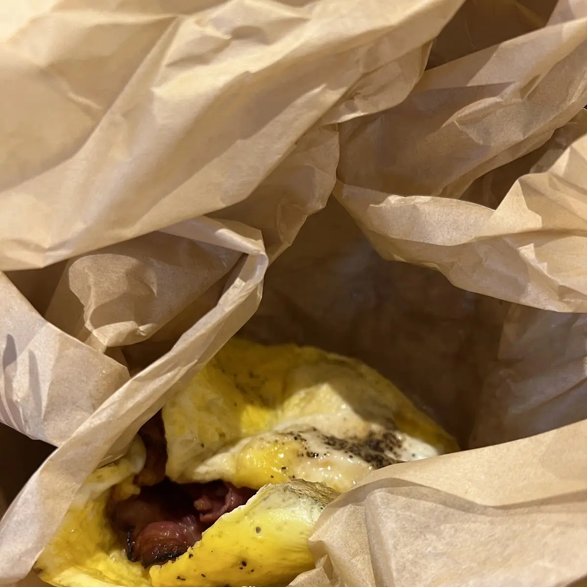 Bacon Egg and Cheese Bagel