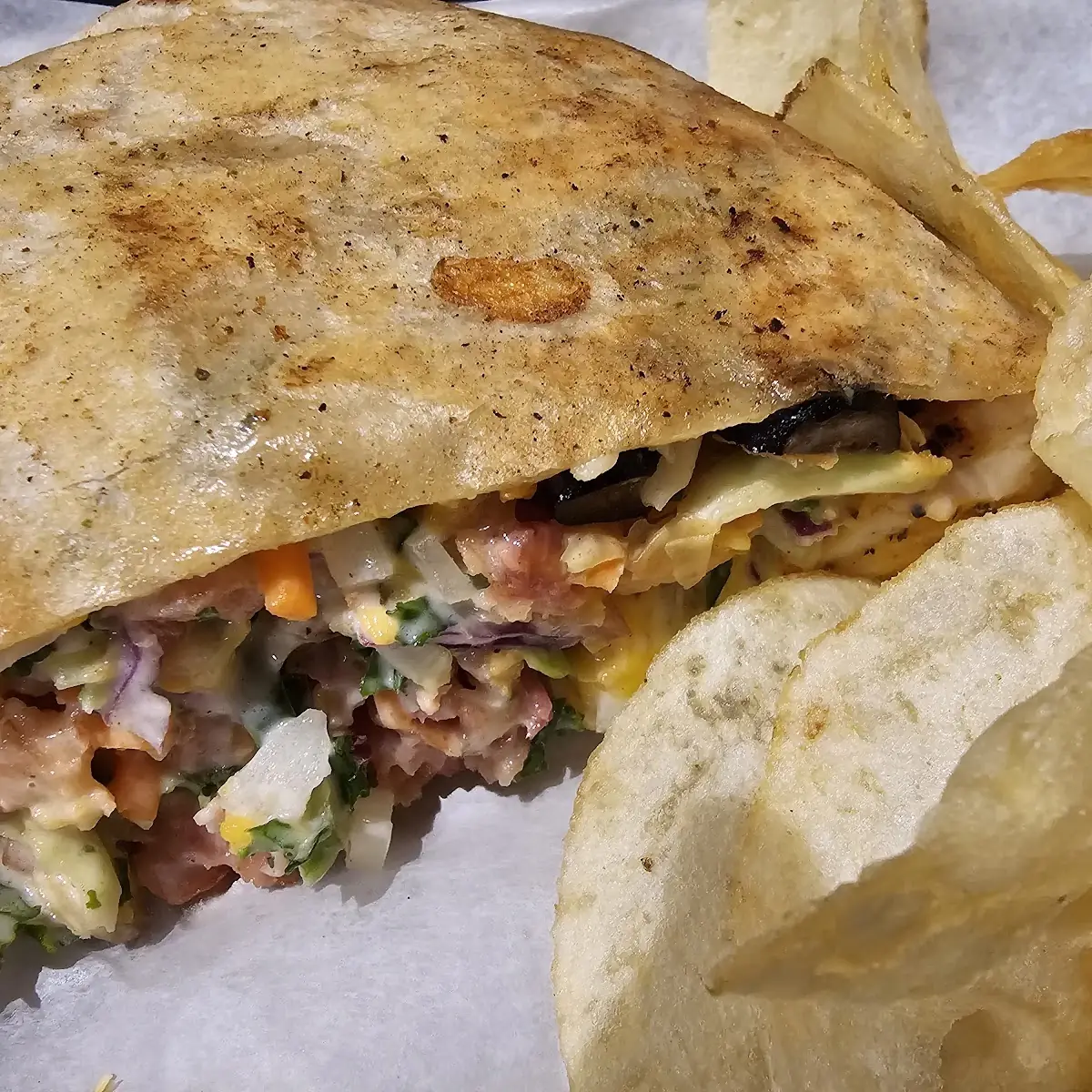 Grilled Chicken Bacon Ranch Wrap