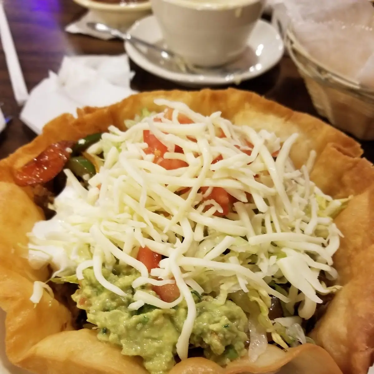 Steak Fajita Taco Salad