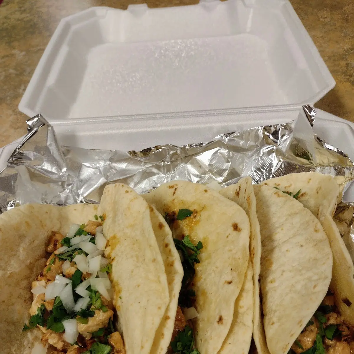 Chicken Soft Tacos