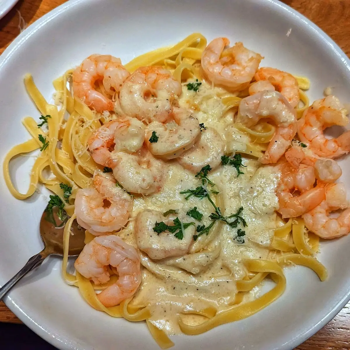 Shrimp Alfredo