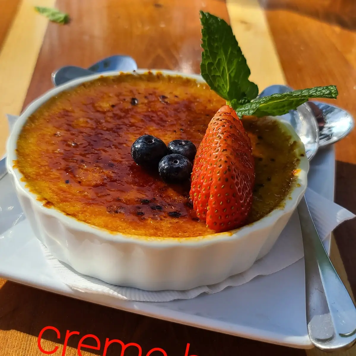 Vanilla Crème Brulee