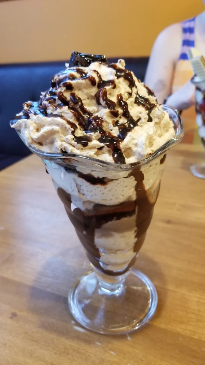 Quatro Chocolate Ice Cream Sundae, CACAO 70 Eatery