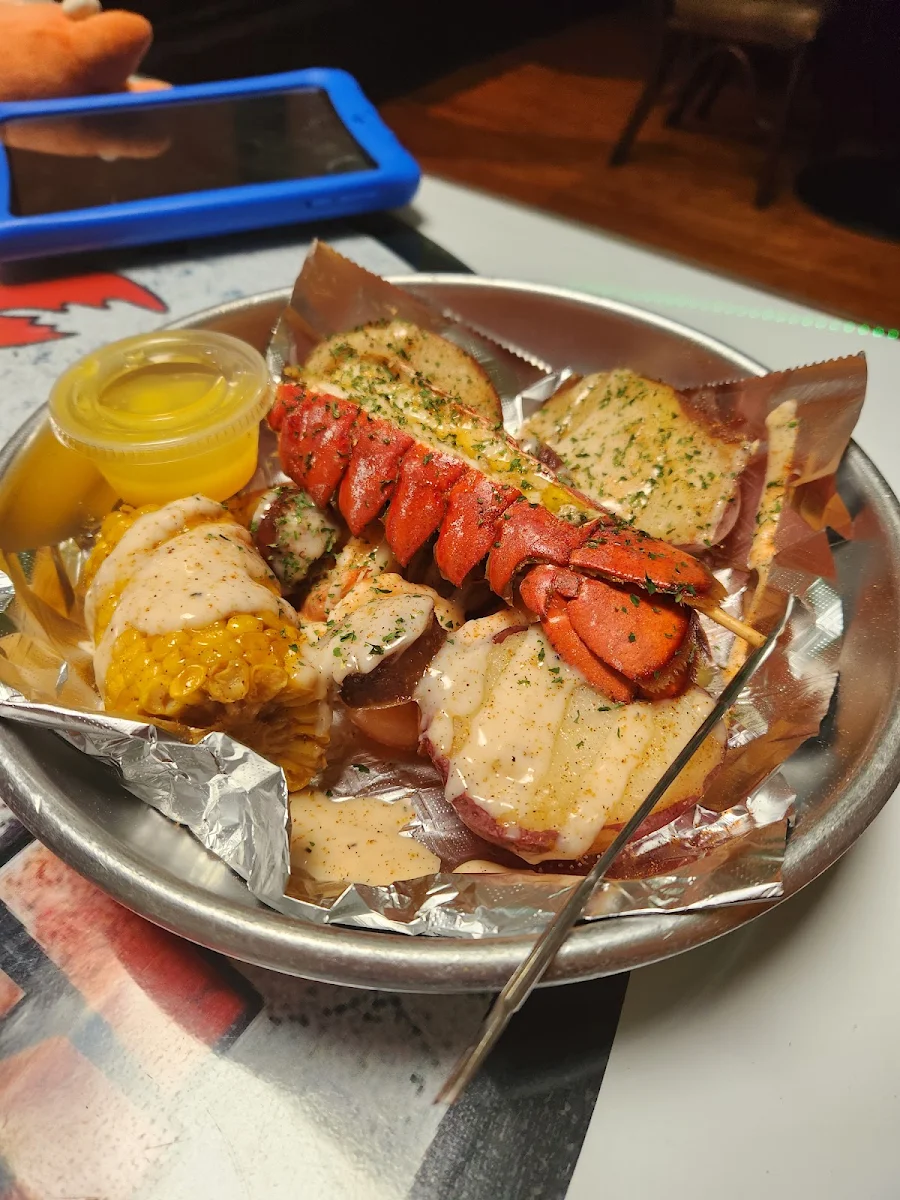 Lobster Tail with Shrimp