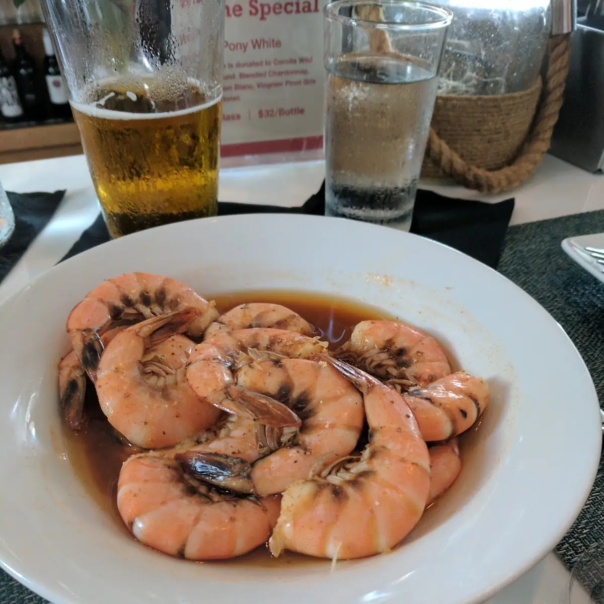 Steamed Shrimp