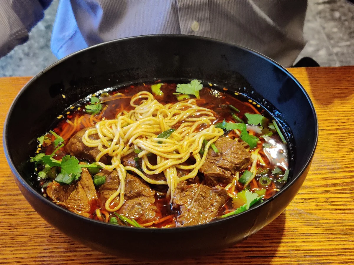 Spicy Beef Noodles with Tendon, Hi Chong Qing