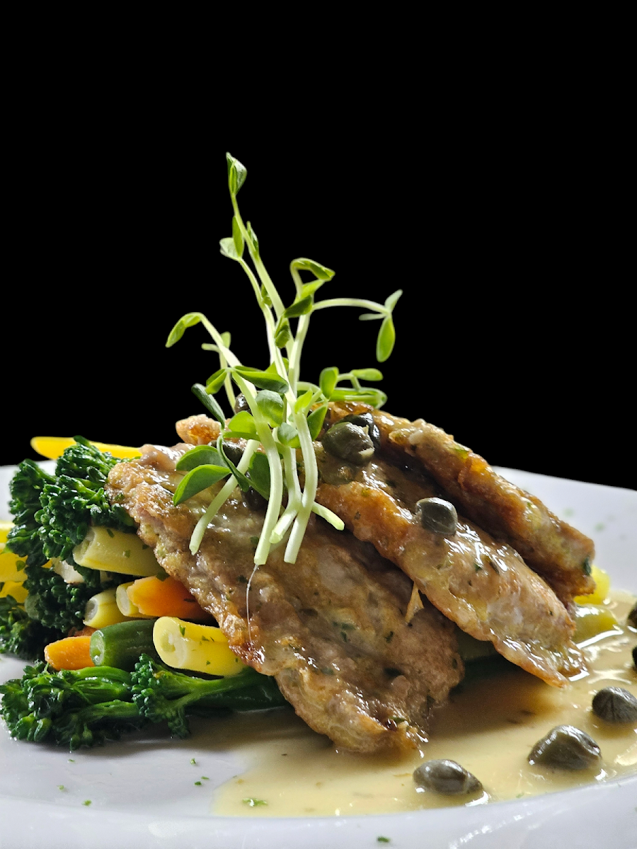 TLG Veal Piccata, The Lake Grill