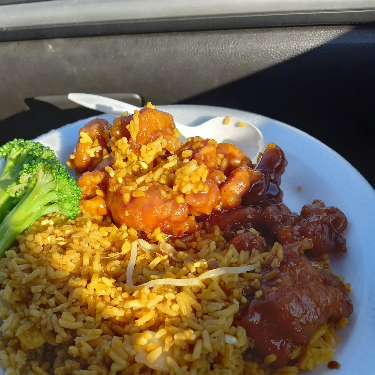 Orange Chicken and Fried Rice