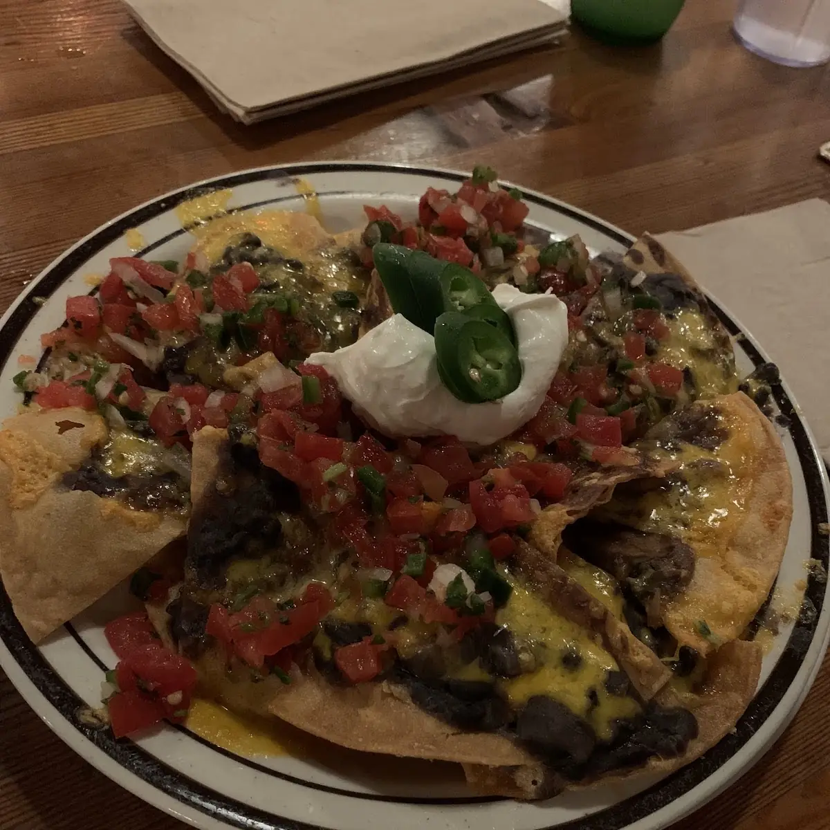 Black Bean Tostada