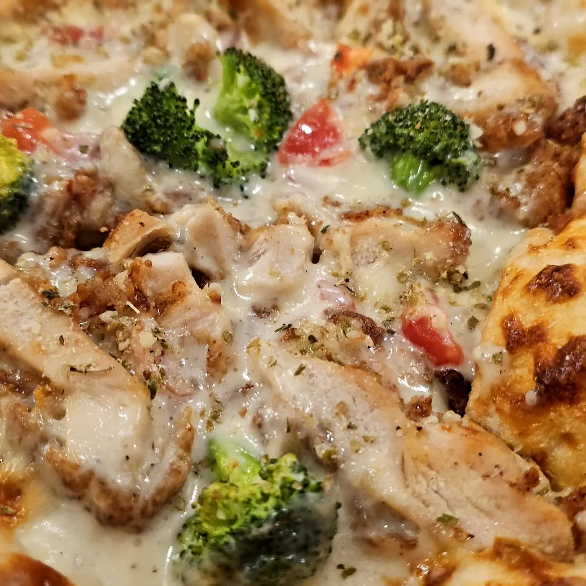 Alfredo Pizza
