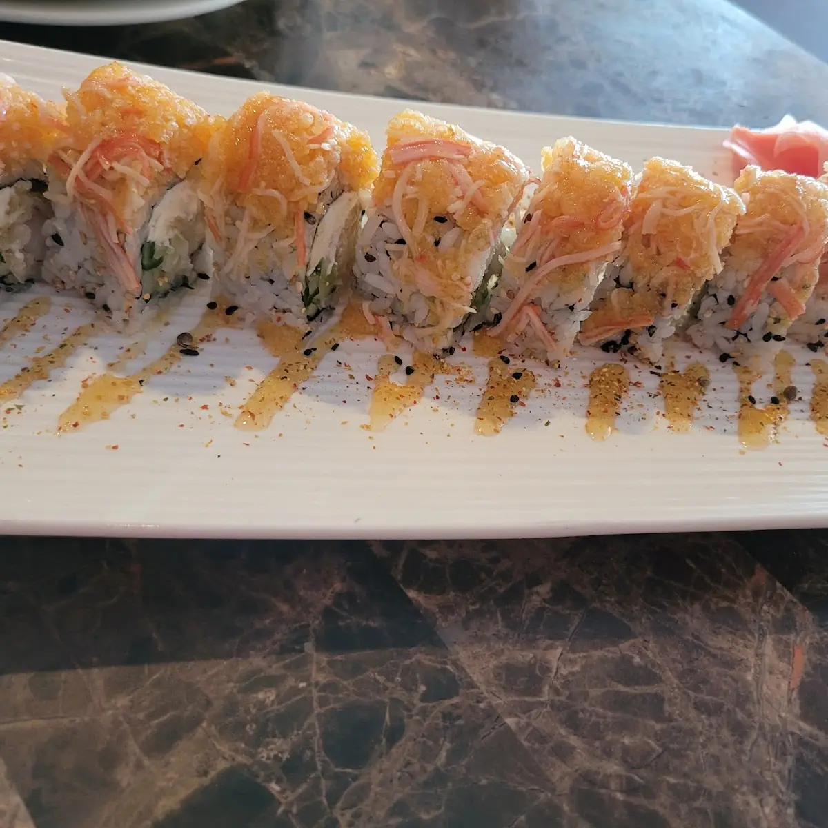 Honey Dragon Roll
