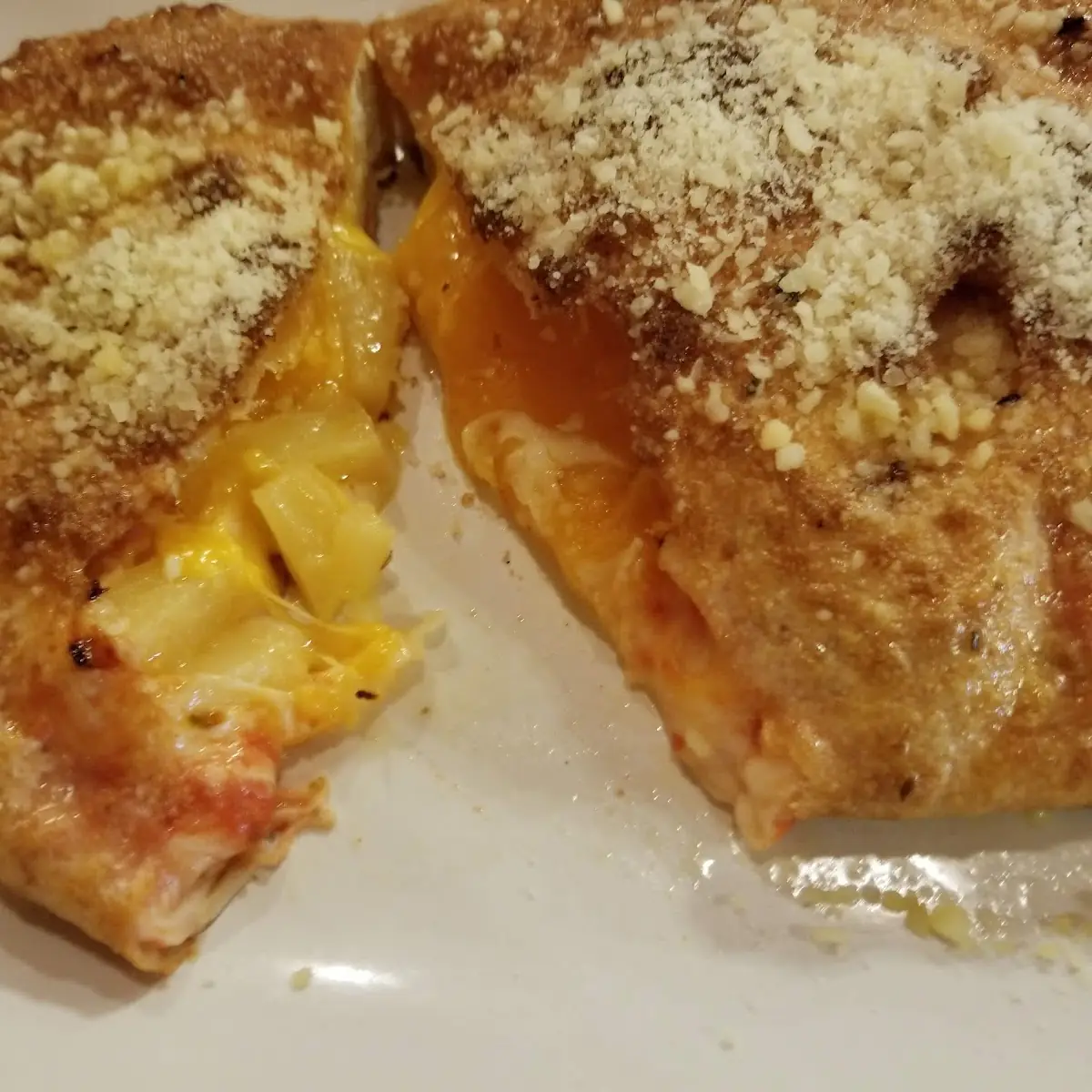 Stromboli with Pineapple Pizza