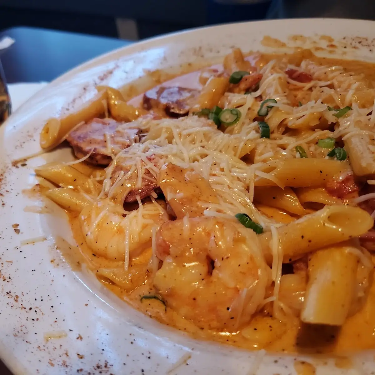 Spicy Shrimp Pasta