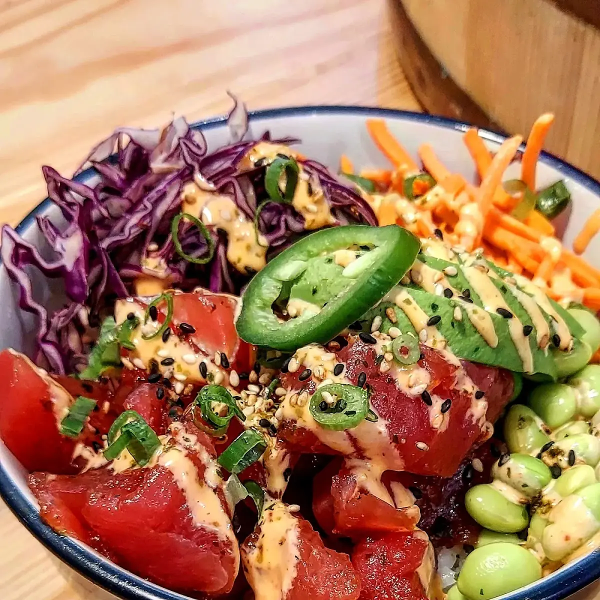 Ahi Tuna Poke Bowl