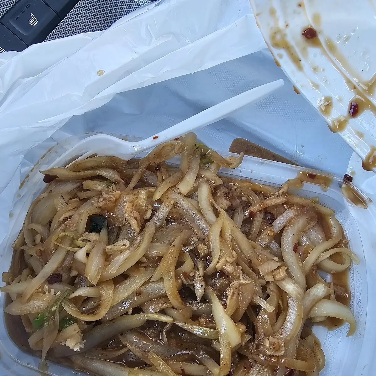 Mongolian Chicken with Excessive Onions