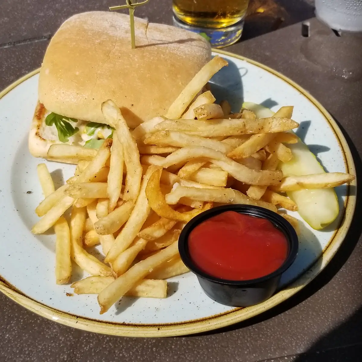 Chicken Pesto Sandwich