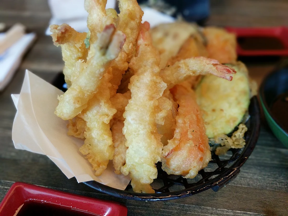 Assorted Tempura, Tanuki Kyoto Sushi