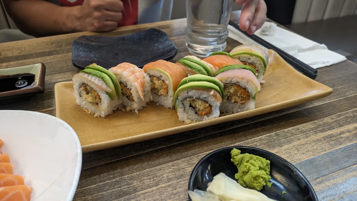 Rainbow Roll, Tanuki Kyoto Sushi