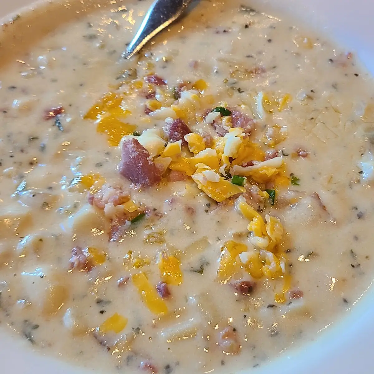Baked Potato Soup Bowl