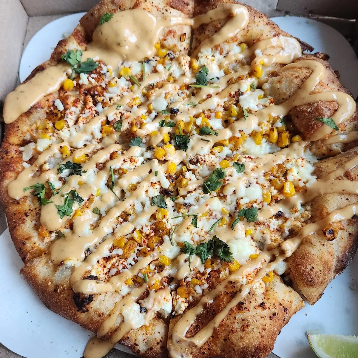 Elote Pizza